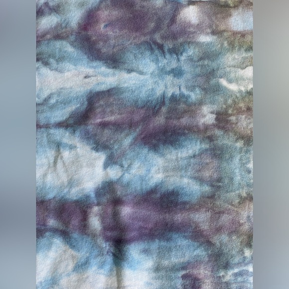 Sea Meets Sand: One of a Kind Ice Dyed Toddler Tee sz 2T Blue/Green/Brown/Purple - Picture 10 of 10